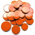 XL Ceramic Discs, Popsicle Orange,  25/30/35mm Diameter,...