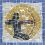 Mosaic set zodiac sign Sagittarius - Zodiac 9x9cm