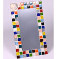 Mosaic set mirror 20x20 cm