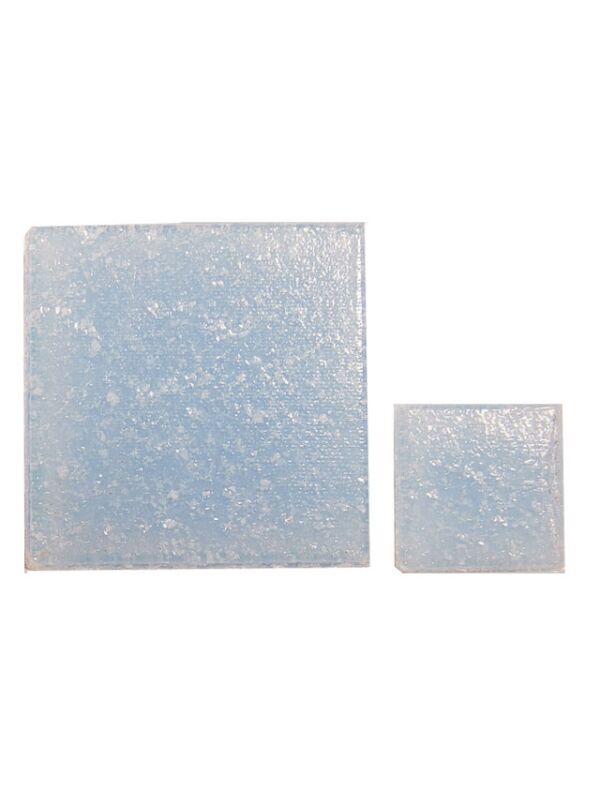 Glass stones mosaic Joy pale blue 10x10