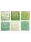 Glassteine Mosaik Joy grün mix 10x10