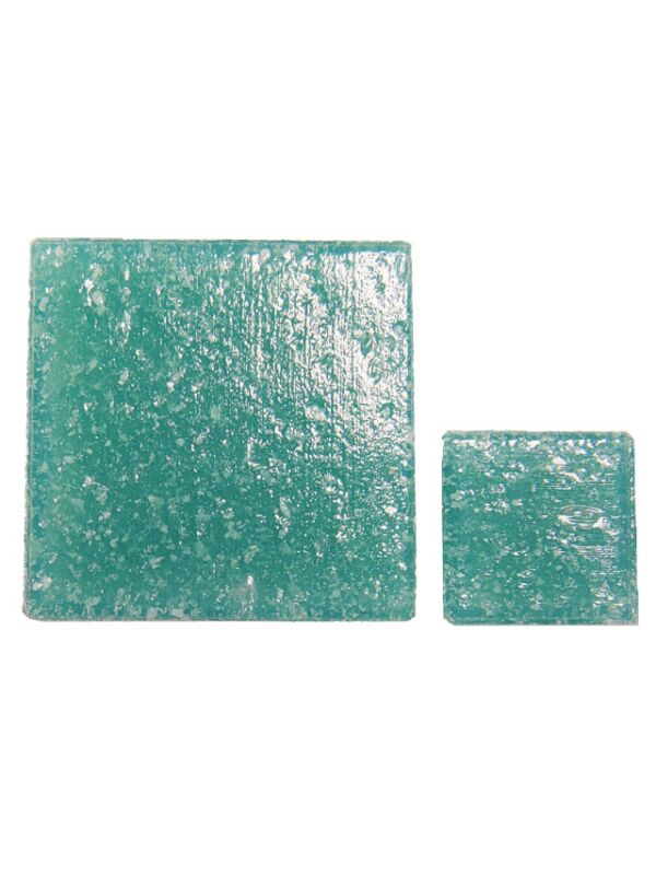 Glass stones mosaic Joy turquoise 20x20