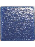 Glass stones mosaic Murano steel blue