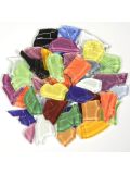 Glass stones mosaic crash glass colorful mix