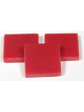 Glass mosaic Tiffany coral red 10x10 200g