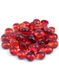 Glass Nuggets Mosaic Nugget red 10-12mm