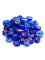 Glassteine Mosaik Millefiori blau mix D=9-10mm