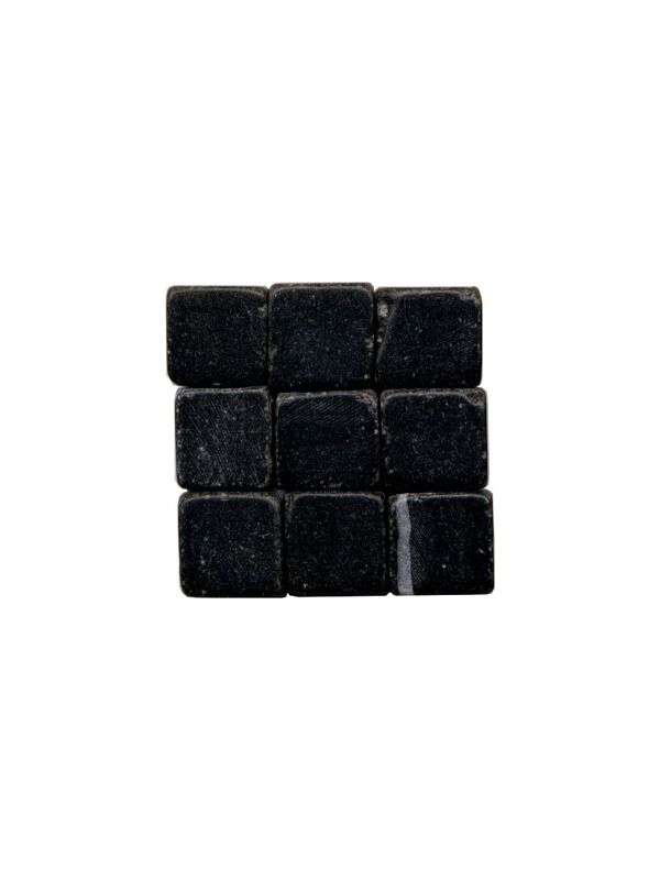 Marble stone 8mm Marble Nero Marquina 10x10x8