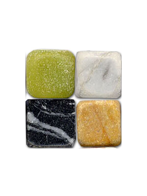 Mosaic stones 8mm marble mixture 15x15x8