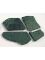 Marble stone 8mm Marble Verde Jade polygonal
