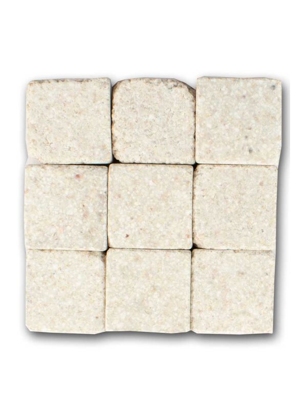 Mosaic tiles Byzantic white - 10x10x4mm
