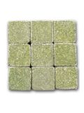 Mosaic stones Byzantic fern green - 10x10x4mm