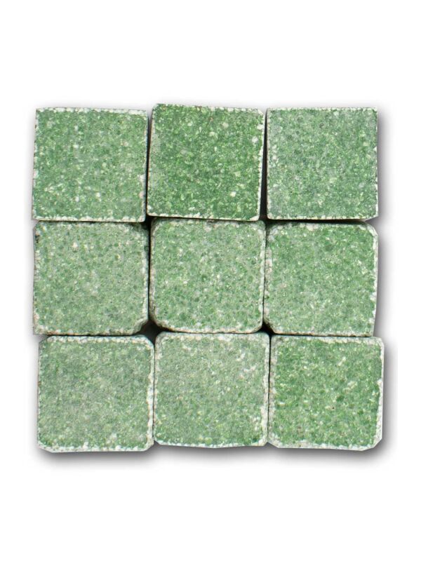 Mosaic stones Byzantic green - 10x10x4mm