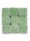 Mosaic stones Byzantic green - 10x10x4mm
