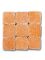 Mosaic tiles Byzantic orange - 10x10x4mm