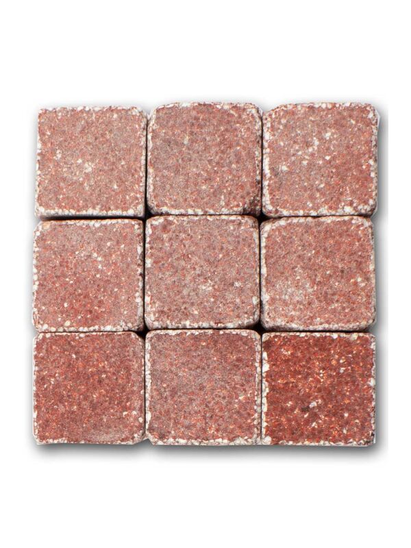 Mosaic tiles Byzantic red - 10x10x4mm