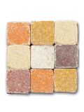 Mosaic stones Byzantic terra mix - 10x10x4mm