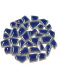 Flip mosaic tiles ceramic MINI cobalt blue