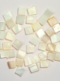 Mosaic stones mother of pearl natural 5x5