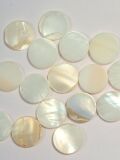 Mosaic stones mother of pearl round d=10