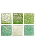 Glassteine Mosaik Joy grün mix 10x10; 200g