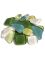 Glassteine Mosaik Soft grün mix polygonal; 200g