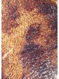 Glass mosaic safety glass brown marbled 15x20cm