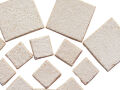 Mosaic stones Byzantic white - 10x10x4mm -1kg