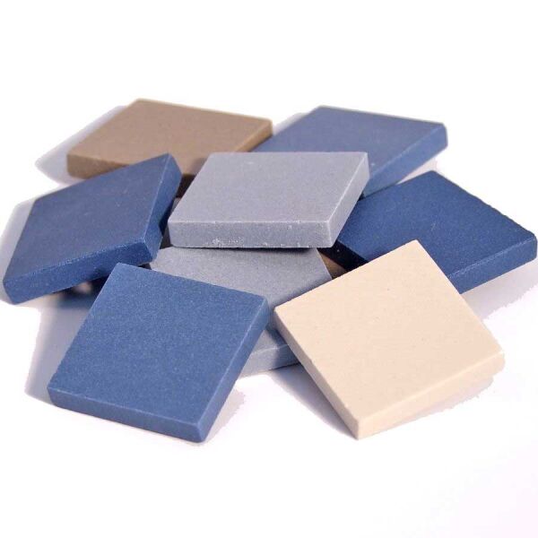 Ceraton® Keramik Mosaiksteine Blau Mix - 180g ca. 50 Stk.