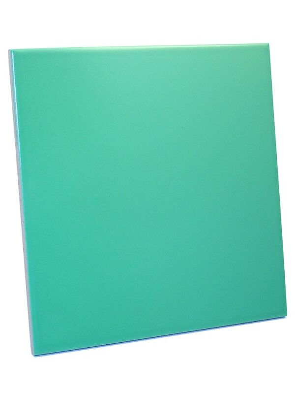 Mosaic tile for making your own mosaic tiles turquoise 19,7x19,7cm