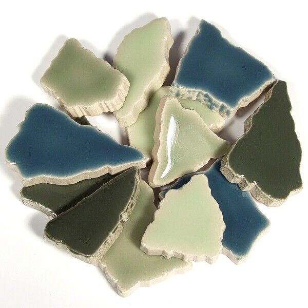 Flip ceramic stones Flip green mix