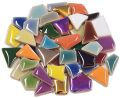 Flip Mosaiksteine Keramik MINI bunt mix; 500g