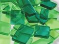 Kunststoff Mosaiksteine Luzy grün-mix 100g