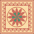 Mosaic templates template Messina-60 60x60cm