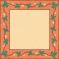 Mosaic templates template ivy 60 60x60cm