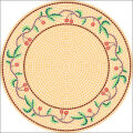 Mosaik-Vorlagen Kirschen-60 d=60