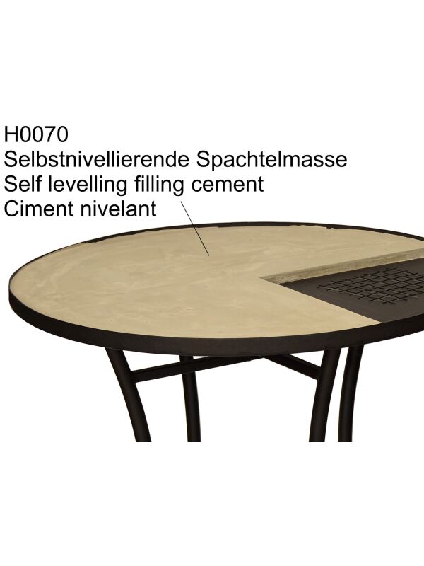 Mosaic table round, D=60cm, H=70cm