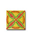 Mosaik 3er Set, Rom Geometrie Blume Mosaikfliese bemalen, Mal Vorlage