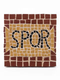 Mosaik Mal-Vorlage Malmosaik Mosaikfliese SPQR 10x10cm -...