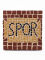 Mosaik Mal-Vorlage Malmosaik Mosaikfliese SPQR 10x10cm - 3er Set