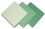 Mosaikfliese 10x10cm x 4mm, grün mix