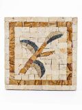 Mosaic painting template mosaic mosaic tile olive branch...
